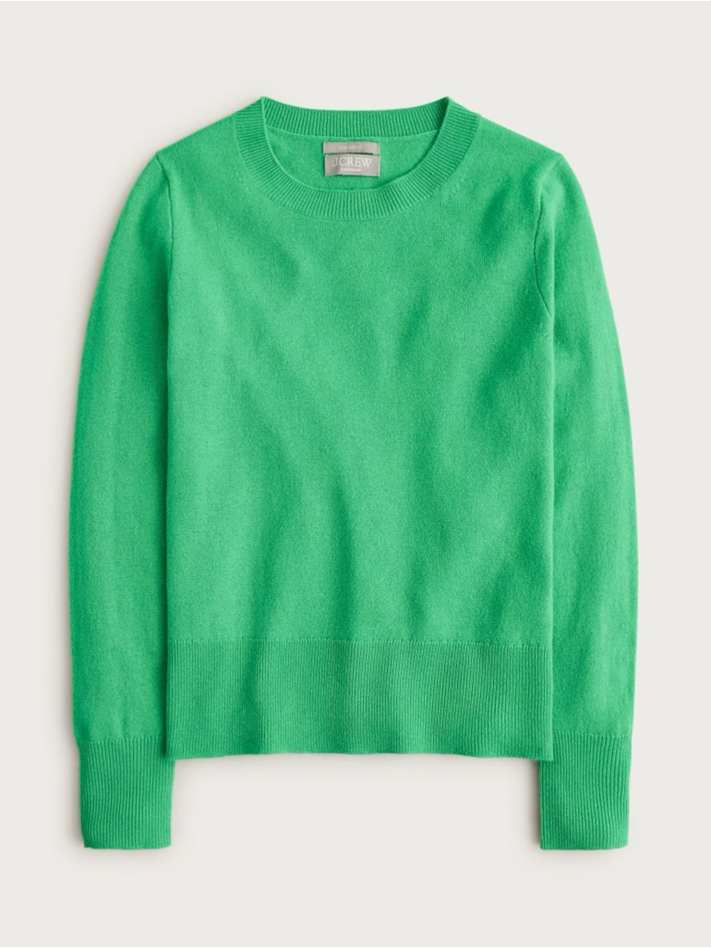 J. Crew Cashmere classic-fit crewneck sweater - NWT